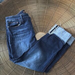 Joe's Jeans Blue Ankle Cropped Denim